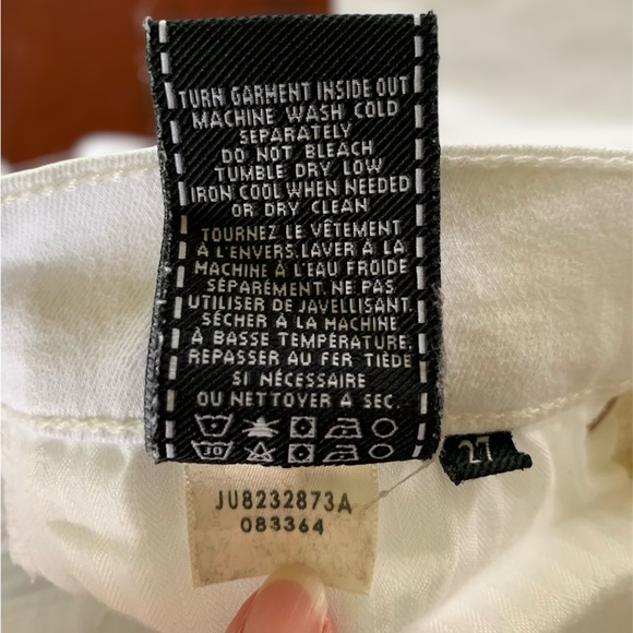 Women’s For All Mankind Jeans white size 27 - Picture 7 of 8